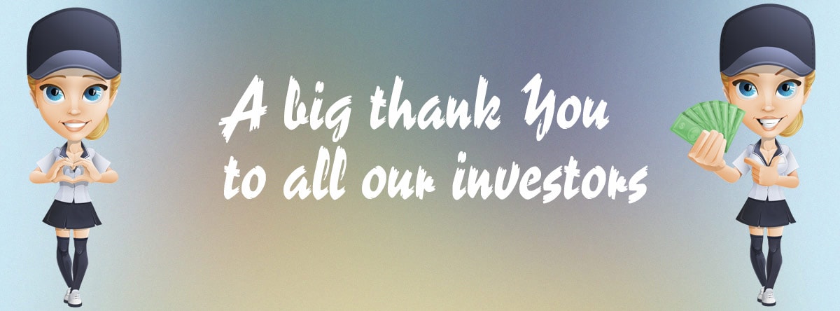 thank you investors